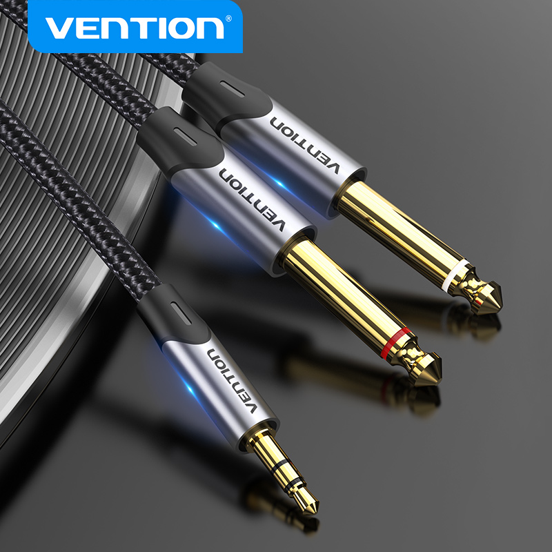 Audio Music Mixer - Vention 3.5mm à Double 6.5mm câble