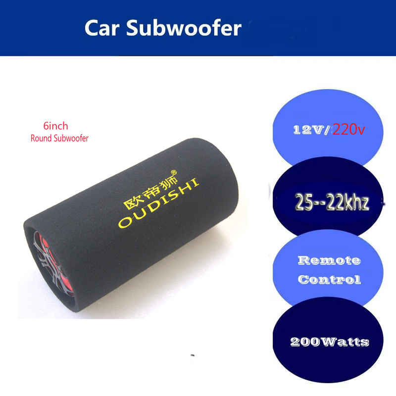 Audio Music Youtube - 1 ensemble/lot 6 pouces 12v 220v