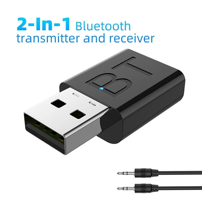 Audio Music Play - Récepteur Bluetooth USB 2 en 1,