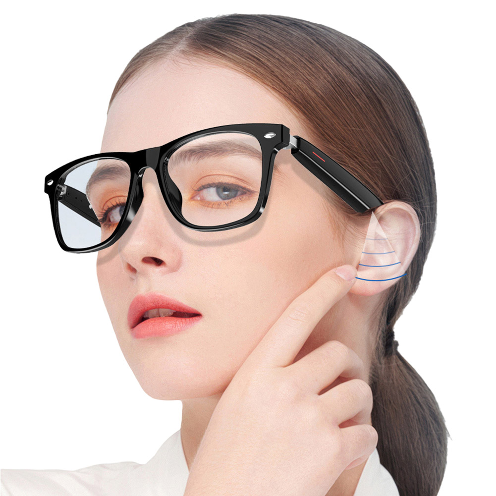 Audio With Music Ai - Lunettes Intelligentes avec Assistant Vocal IA,