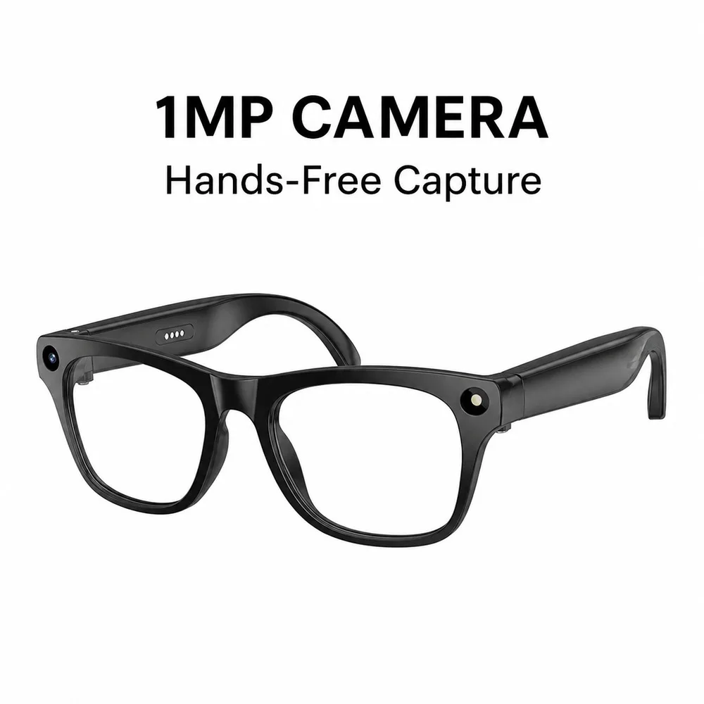 Audio With Music Ai - Lunettes caméra intelligentes, audio Bluetooth, appels