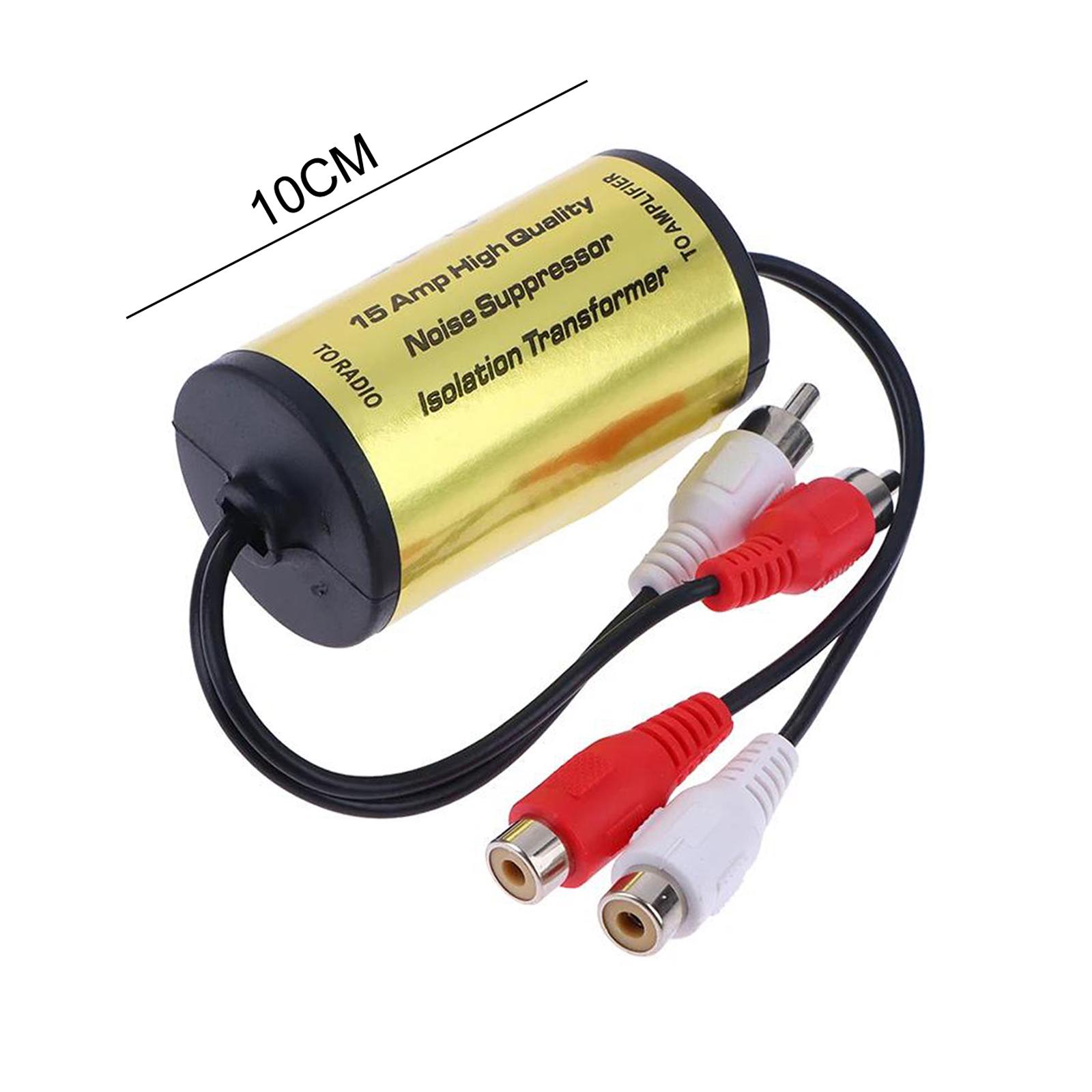 Filtre anti-bruit audio RCA gé - Audio Music Isolator avis et prix