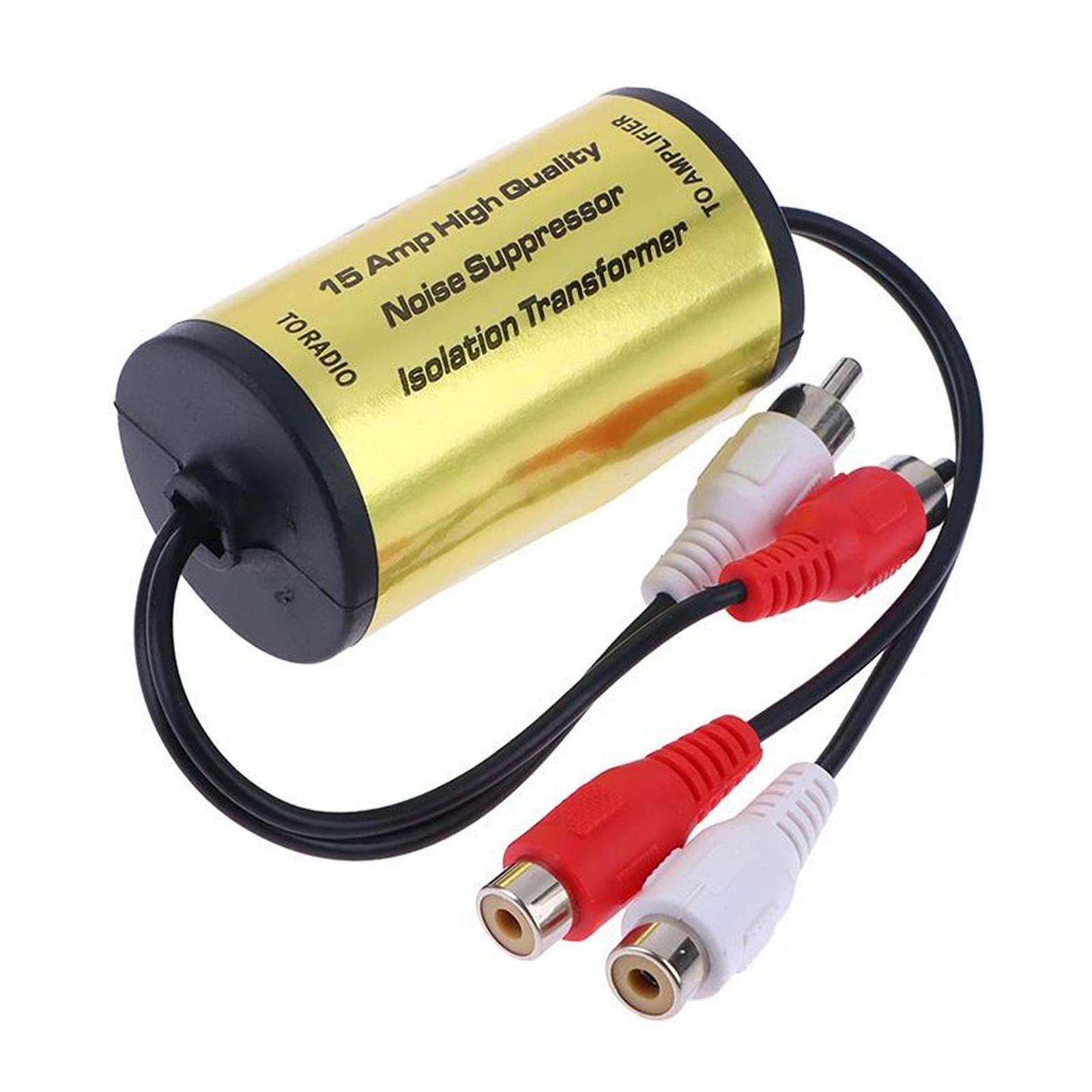 Filtre anti-bruit audio RCA gé - Audio Music Isolator avis et prix