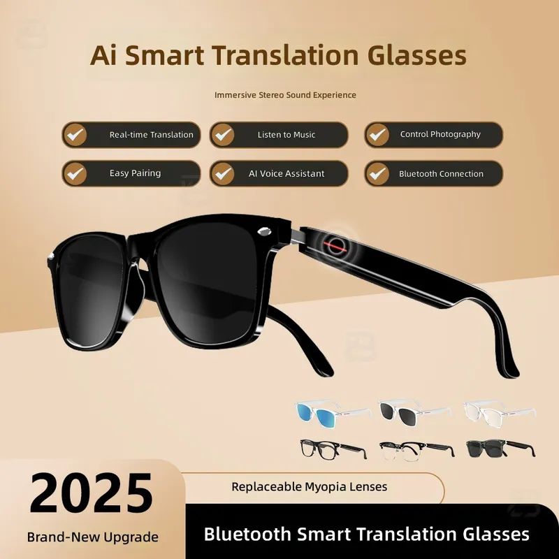 Lunettes de traduction intelli - Audio With Music Ai avis et prix