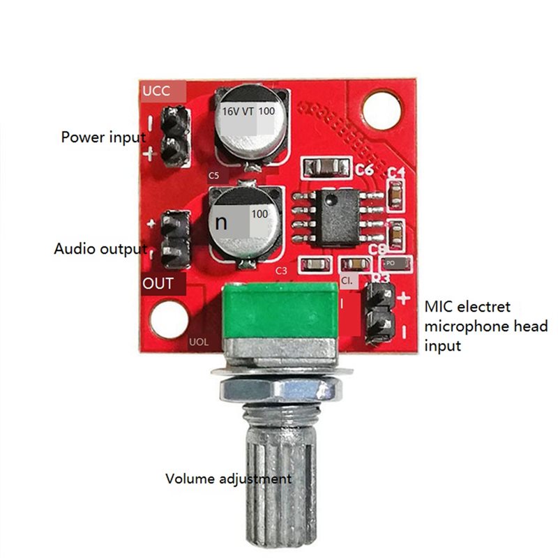 Carte d'amplification de micro - Portable Amplifier Mini avis et prix