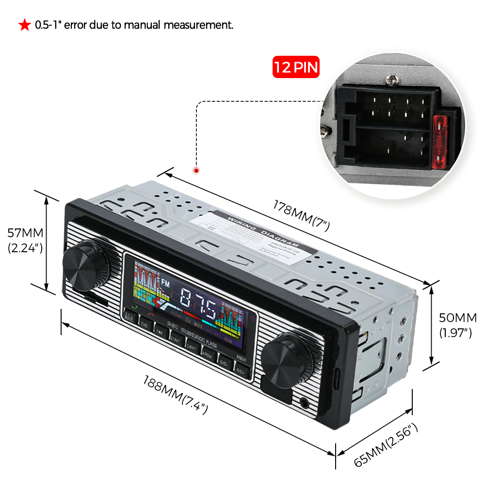 Lecteur MP3 intégré sans fil p - Audio Music Play avis et prix