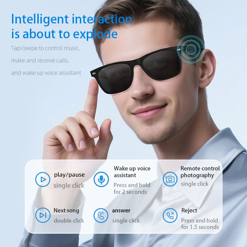 Lunettes d'affaires AI traduct - Audio With Music Ai avis et prix