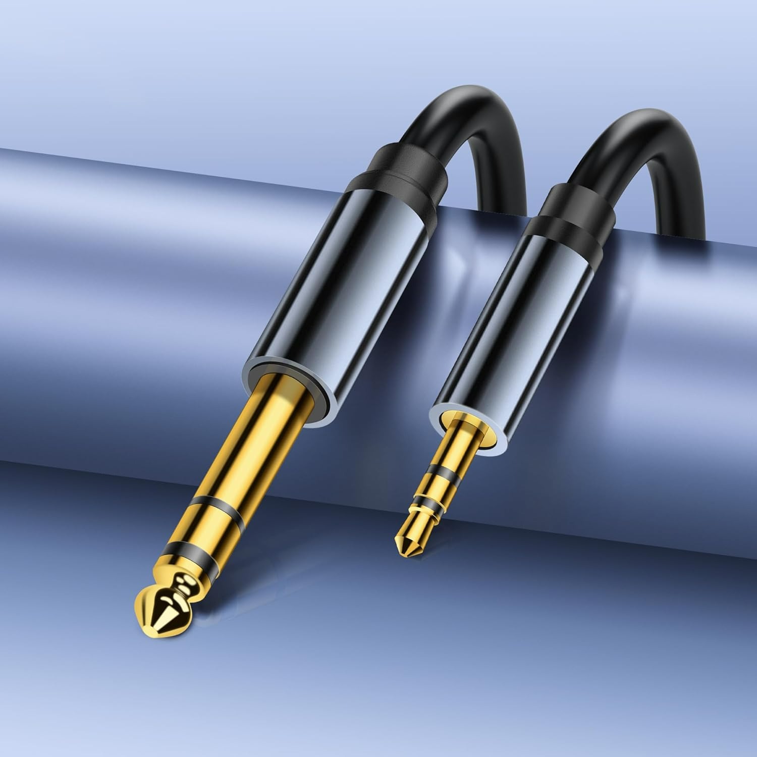 Câble AUX 3.5mm à 6.5mm, 1/4 à - Audio Music Mixer avis et prix
