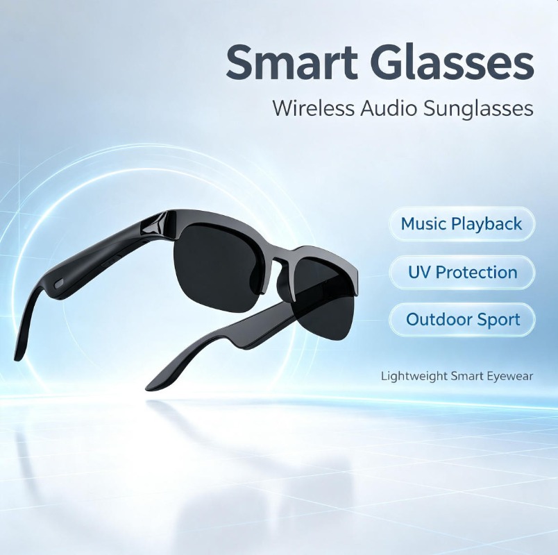 Lunettes de soleil audio intel - Audio Music Play avis et prix
