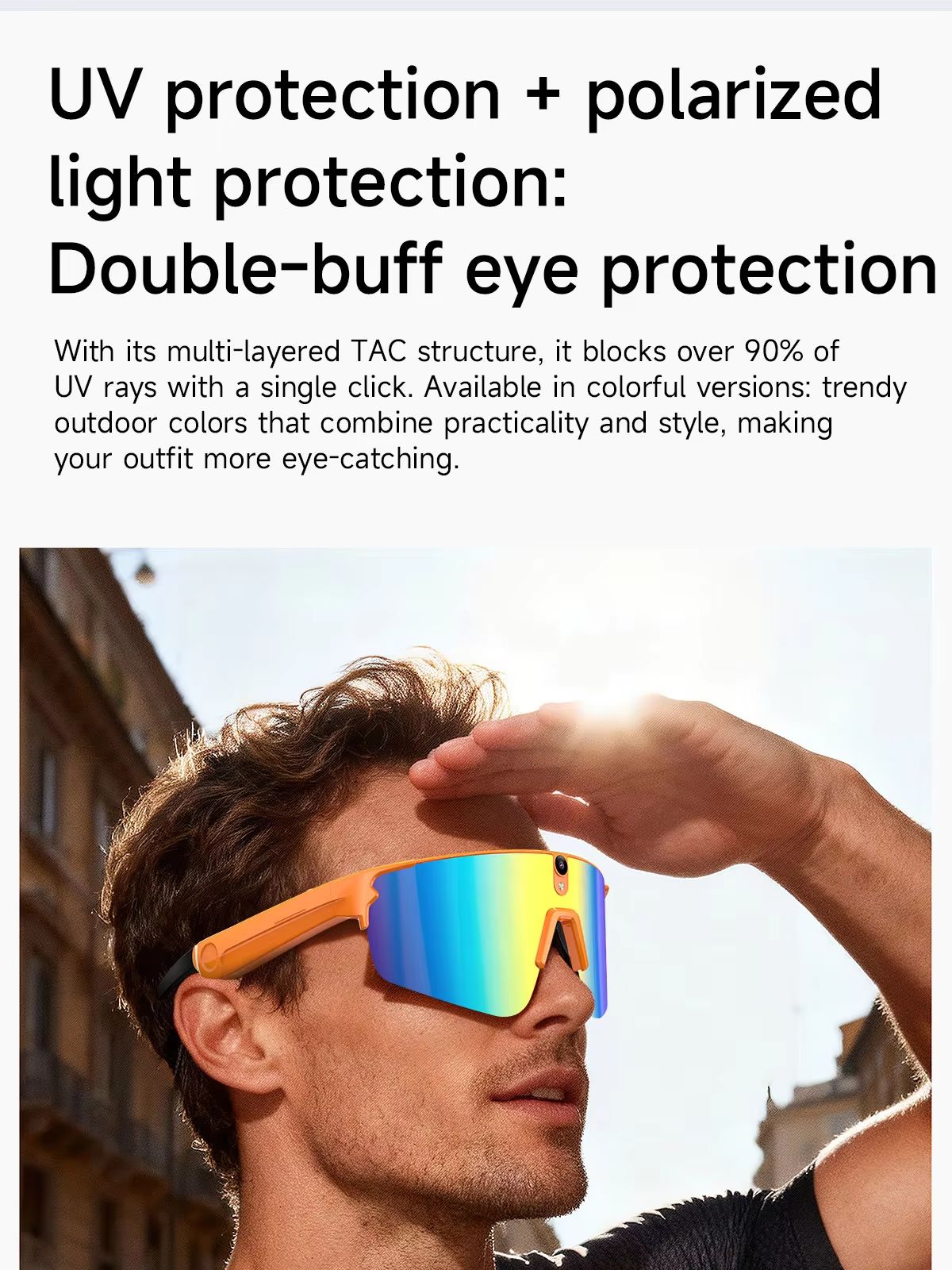 Lunettes Intelligentes IA L805 - Audio With Music Ai avis et prix