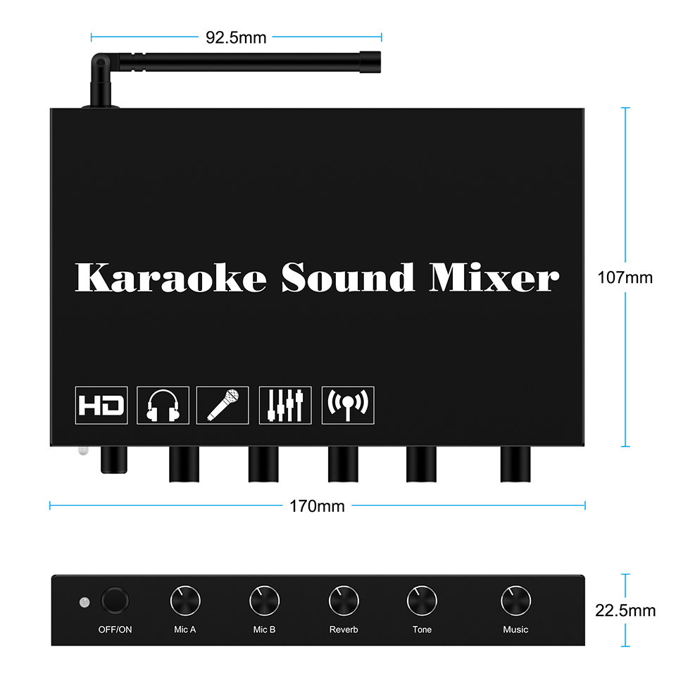 Mélangeur Audio, contrôleur mi - Audio Music Mixer avis et prix