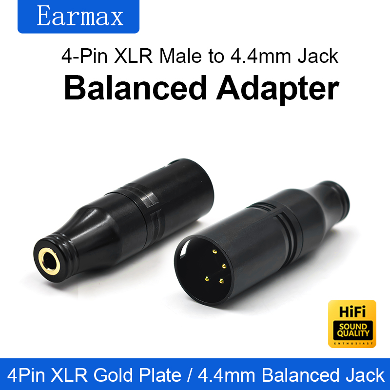 Adaptateur XLR-4 mâle vers 4,4 - Audio Music Play avis et prix