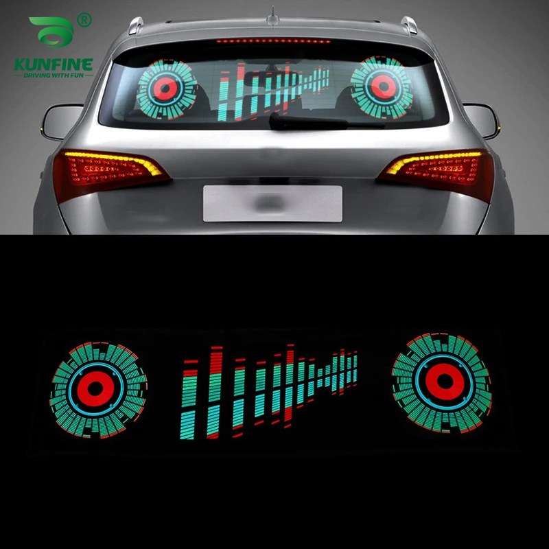 Pare-brise de voiture LED son  - Audio Music Mixer avis et prix