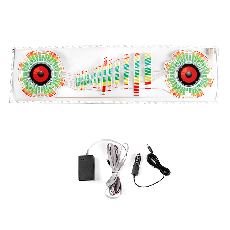 Pare-brise de voiture LED son  - Audio Music Mixer avis et prix
