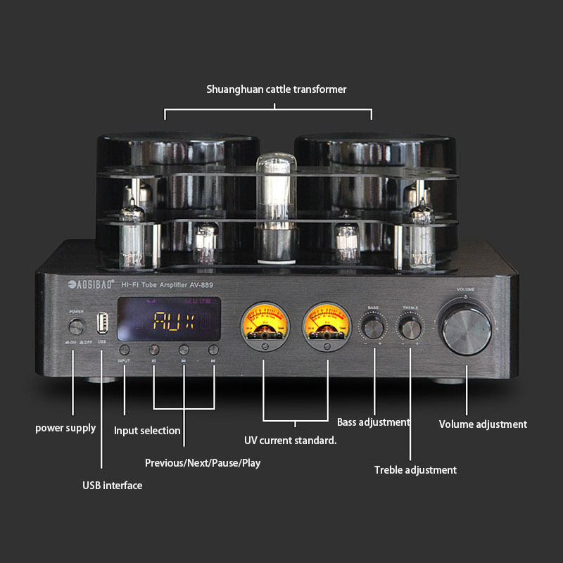 【HOT】220V 200W*2 Amplificateur - Audio Music Youtube avis et prix