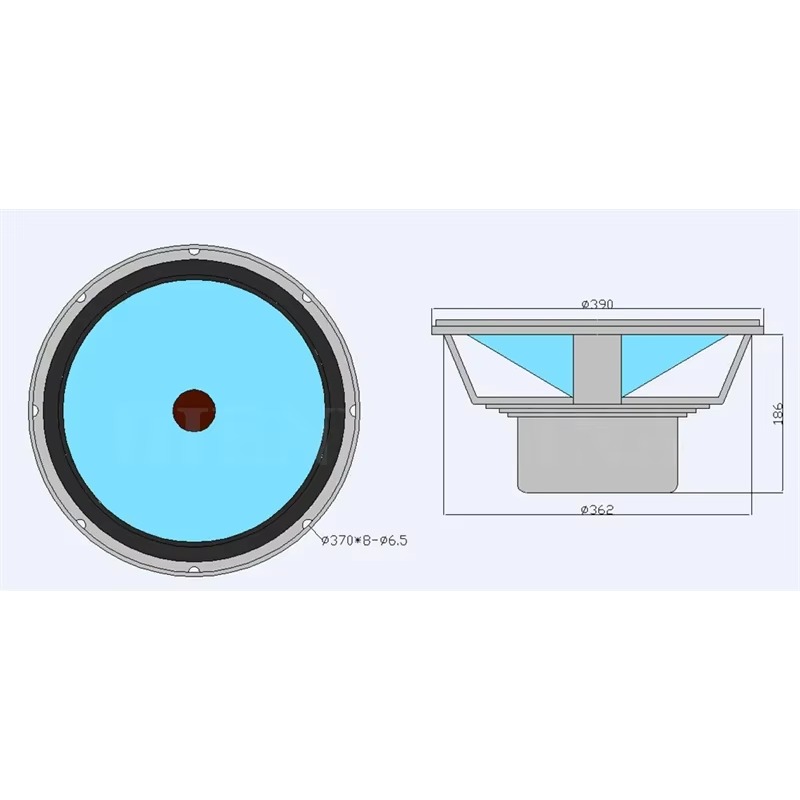 Haut-parleur woofer LS-02 Lii  - Music Song Audio avis et prix