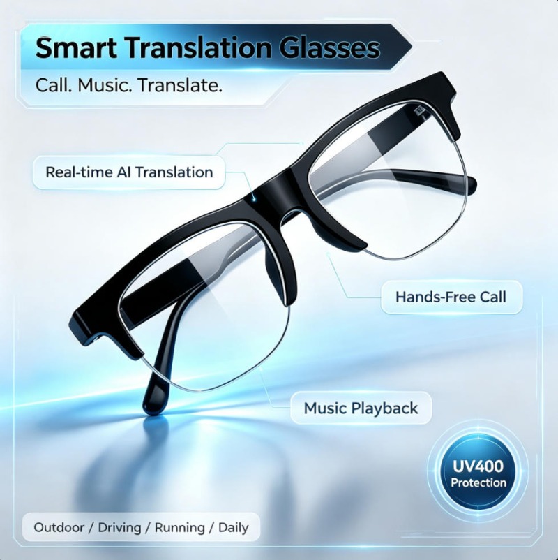 Lunettes de Traduction Intelli - Audio With Music Ai avis et prix