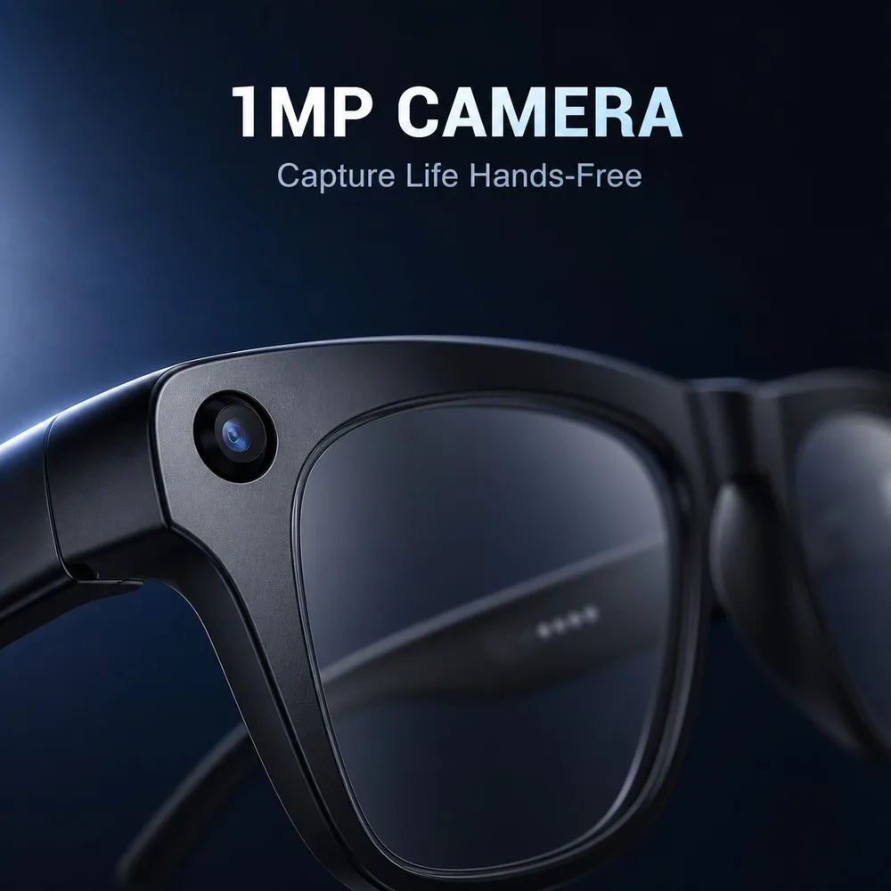 Lunettes caméra intelligentes, - Audio With Music Ai avis et prix