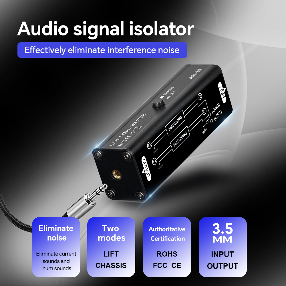 Isolateur de boucle de masse A - Audio Music Isolator avis et prix