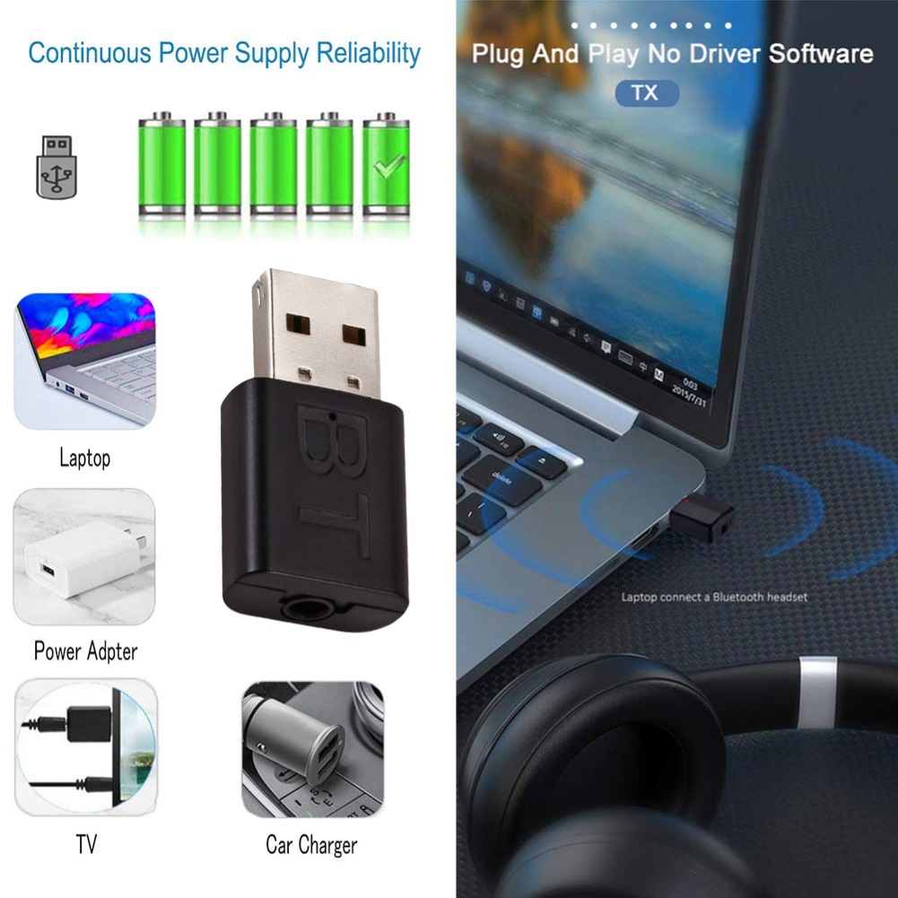 Récepteur Bluetooth USB 2 en 1 - Audio Music Play avis et prix